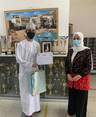Congradulations to Mohammed Kadhim Al Lawati (Grade 11) for...